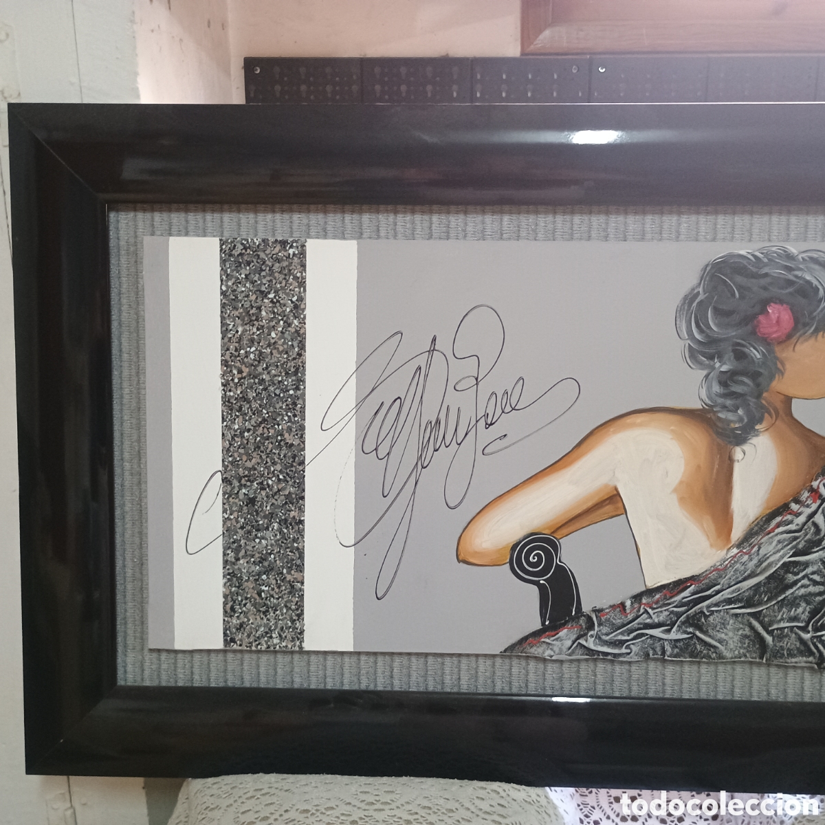 Otros objetos de arte: Cuadro moderno firmado