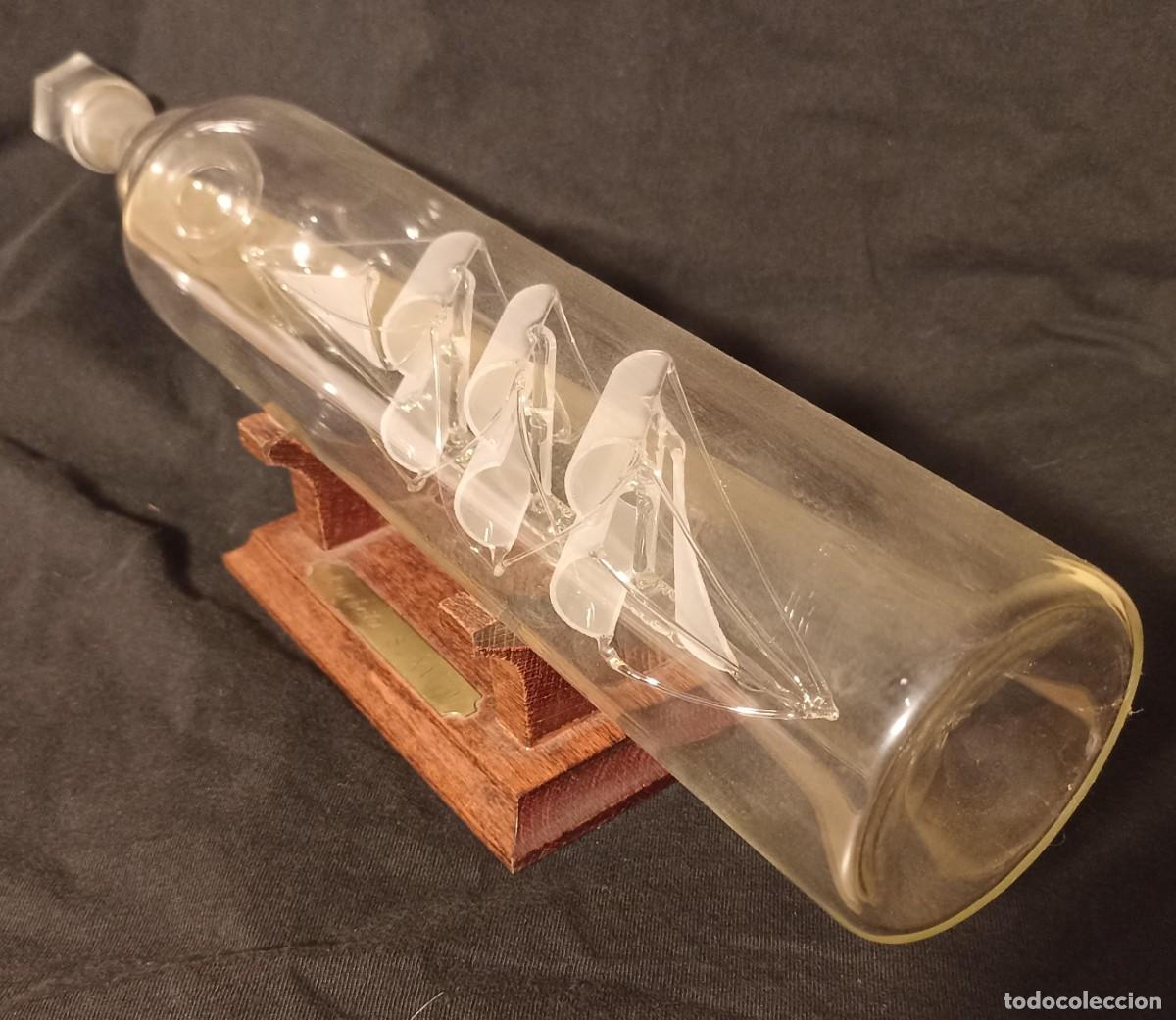 Otros objetos de arte: Corbeta S.XVIII en botella - Foto 6