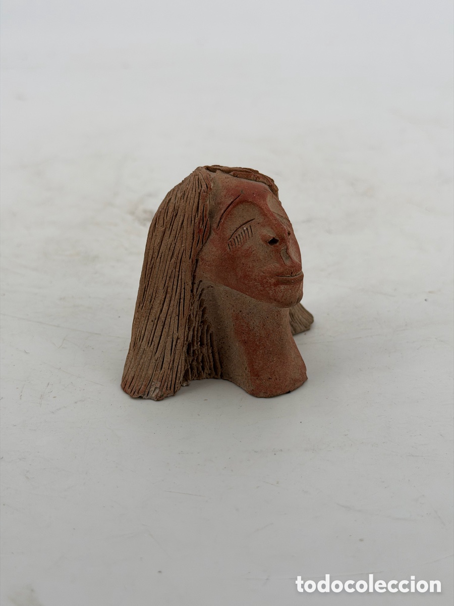 Otros objetos de arte: Cabeza Art&iacute;stica de Terracota - Foto 2