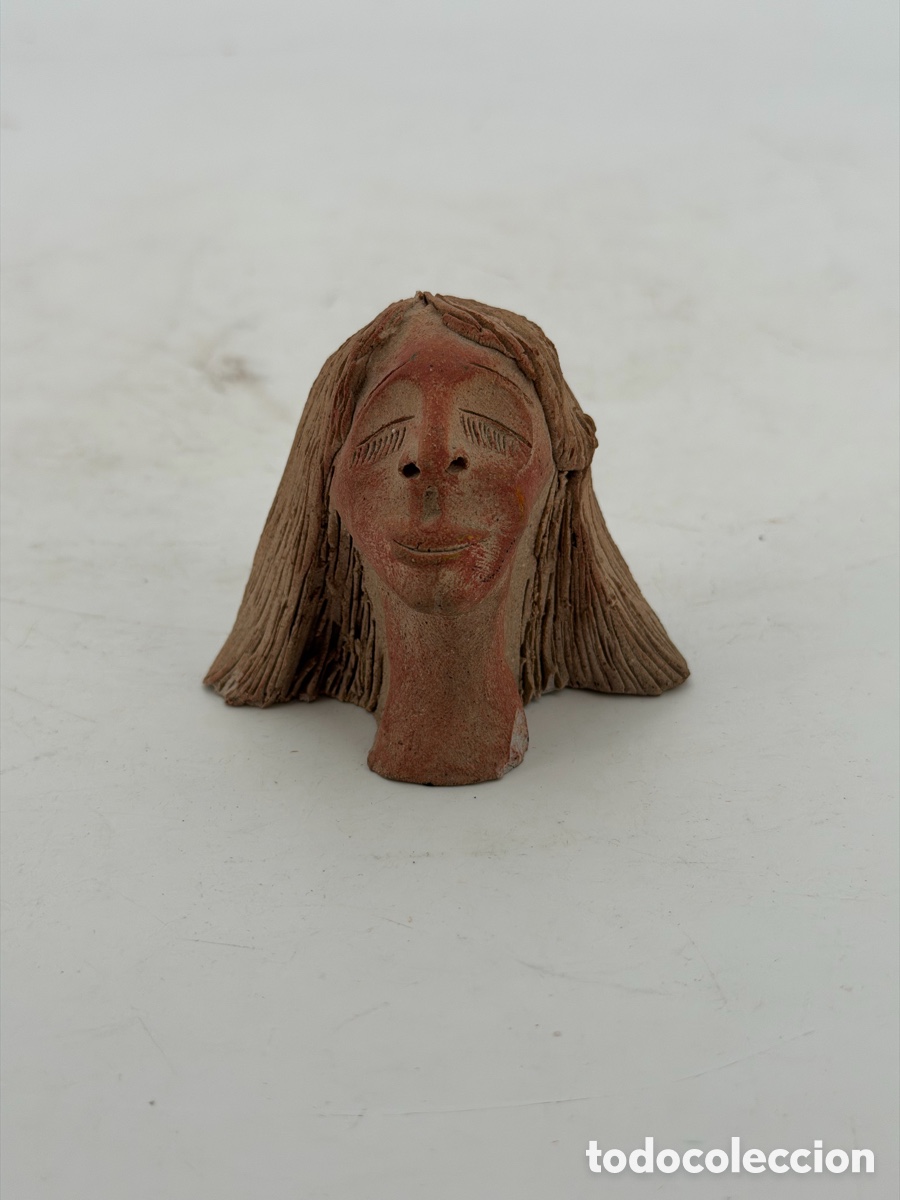 Otros objetos de arte: Cabeza Art&iacute;stica de Terracota - Foto 3