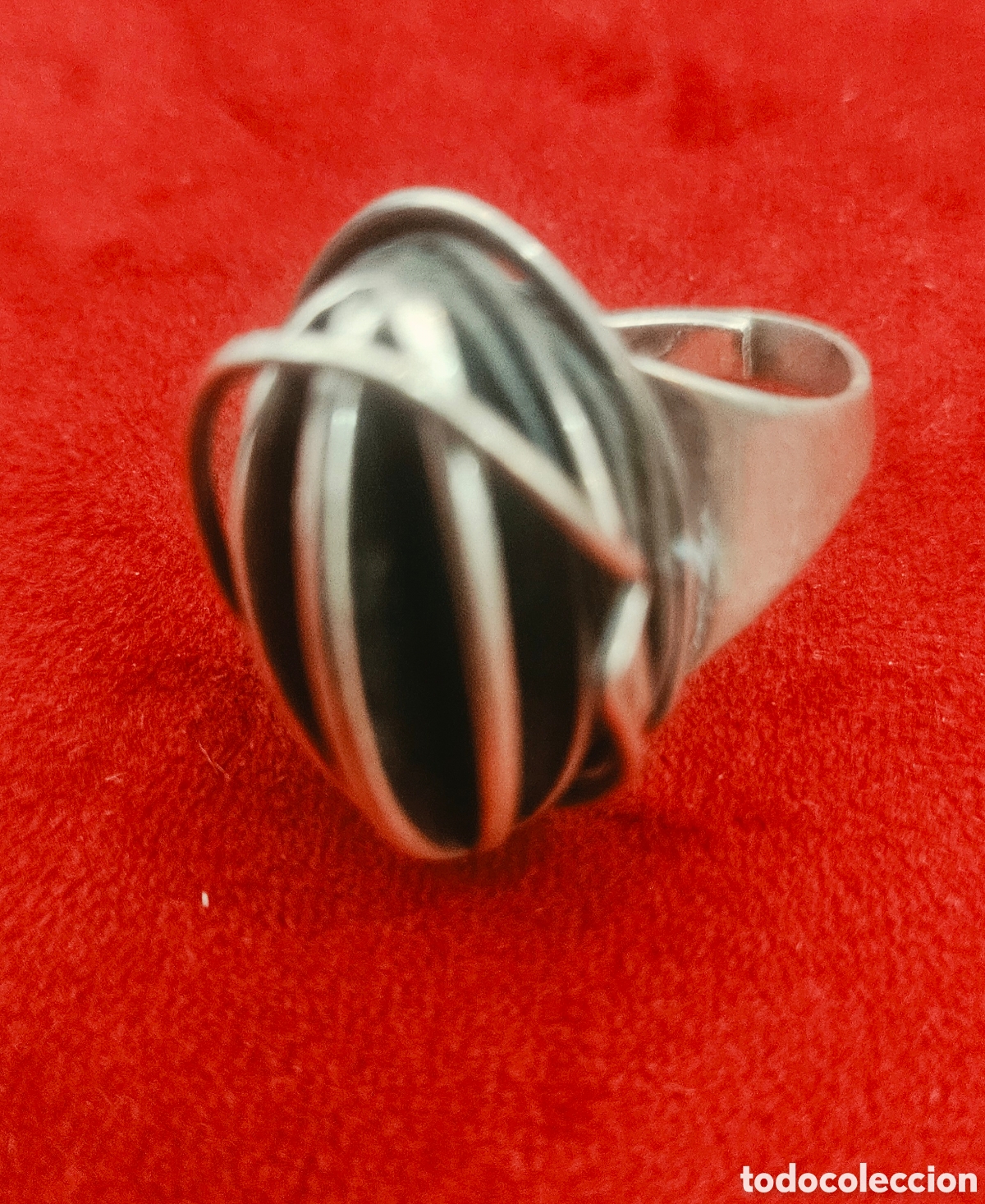 Otros objetos de arte: Frank Rebajes () precioso anillo de plata firmado