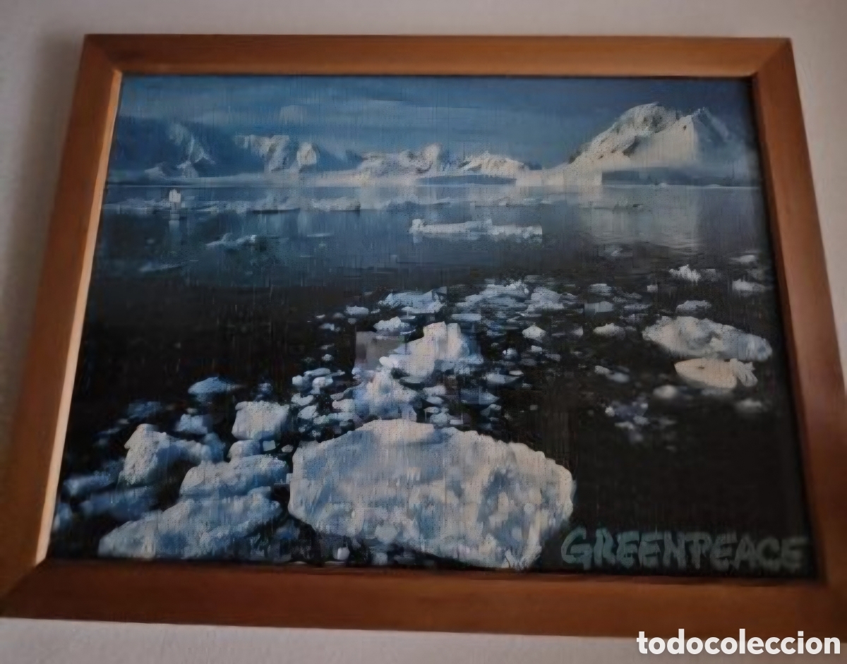 Otros objetos de arte: Puzzle enmarcado paisaje Ant&aacute;rtida