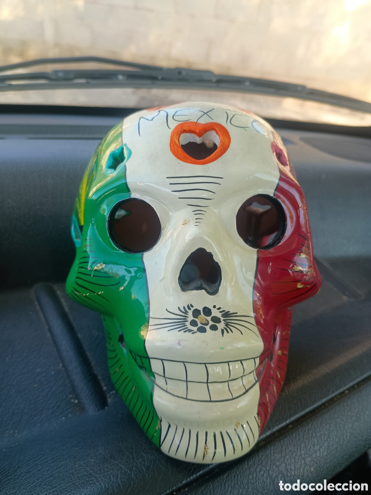 Otros objetos de arte: Calavera M&eacute;xico cer&aacute;mica
