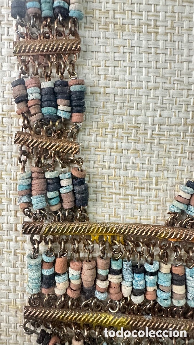 Otros objetos de arte: Collar de Egipto enmarcado - Foto 3