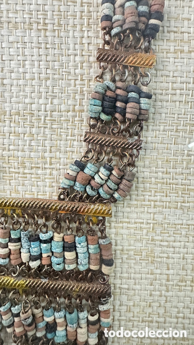 Otros objetos de arte: Collar de Egipto enmarcado - Foto 5