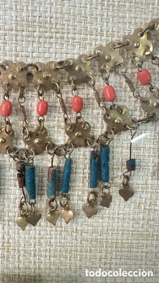 Otros objetos de arte: Collar de Egipto enmarcado - Foto 2