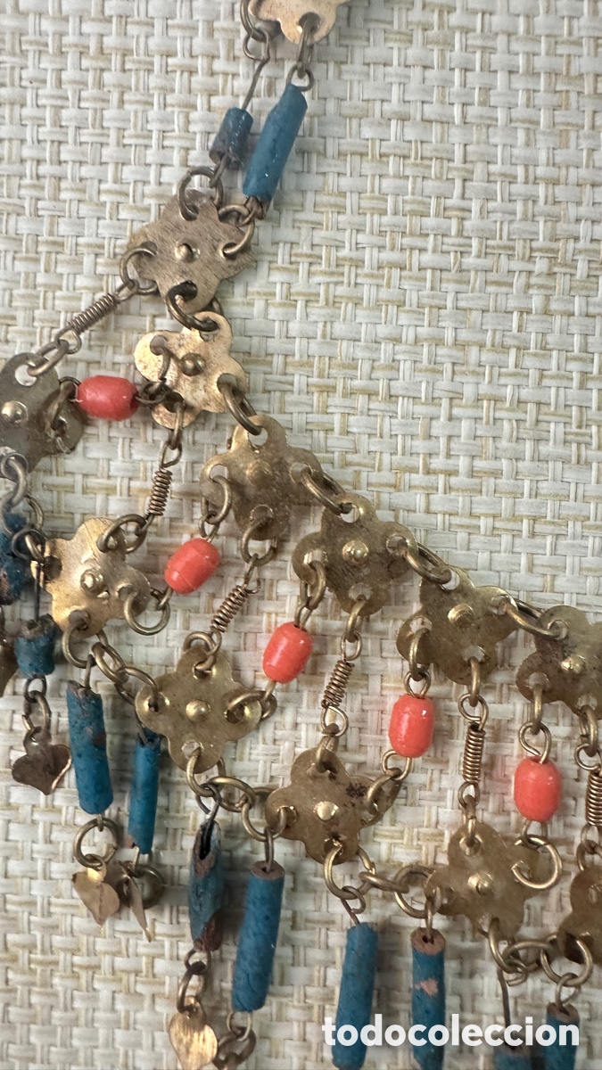 Otros objetos de arte: Collar de Egipto enmarcado - Foto 3