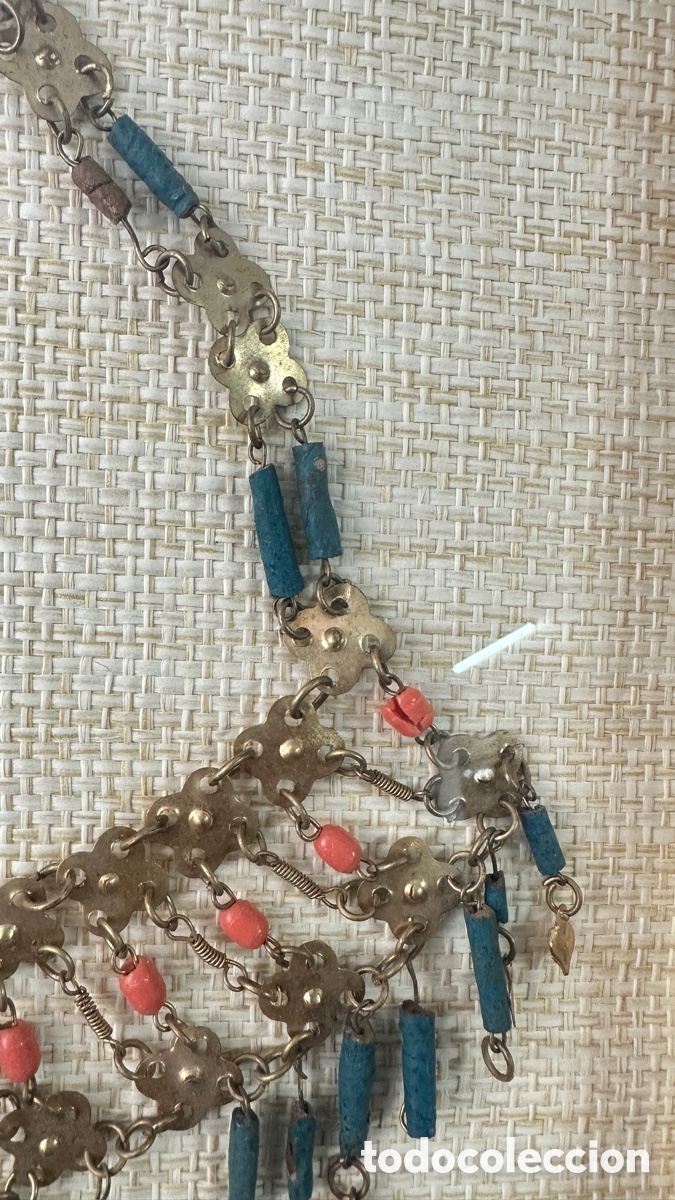 Otros objetos de arte: Collar de Egipto enmarcado - Foto 5