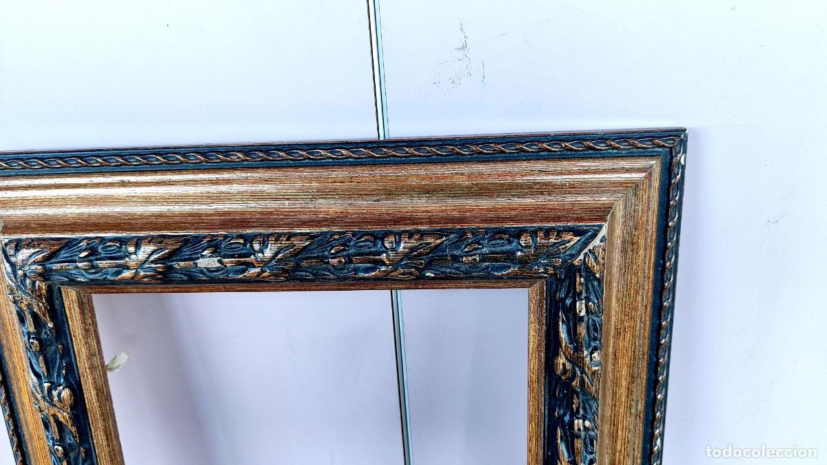 Otros objetos de arte: Pareja de marcos dorados - Foto 3