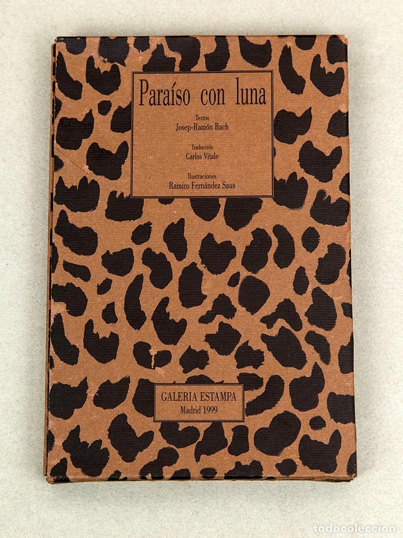 Otros objetos de arte: RAMIRO FERNANDEZ SAUS - PARA&Iacute;SO CON LUNA - 1999 - GALER&Iacute;A ESTAMPA