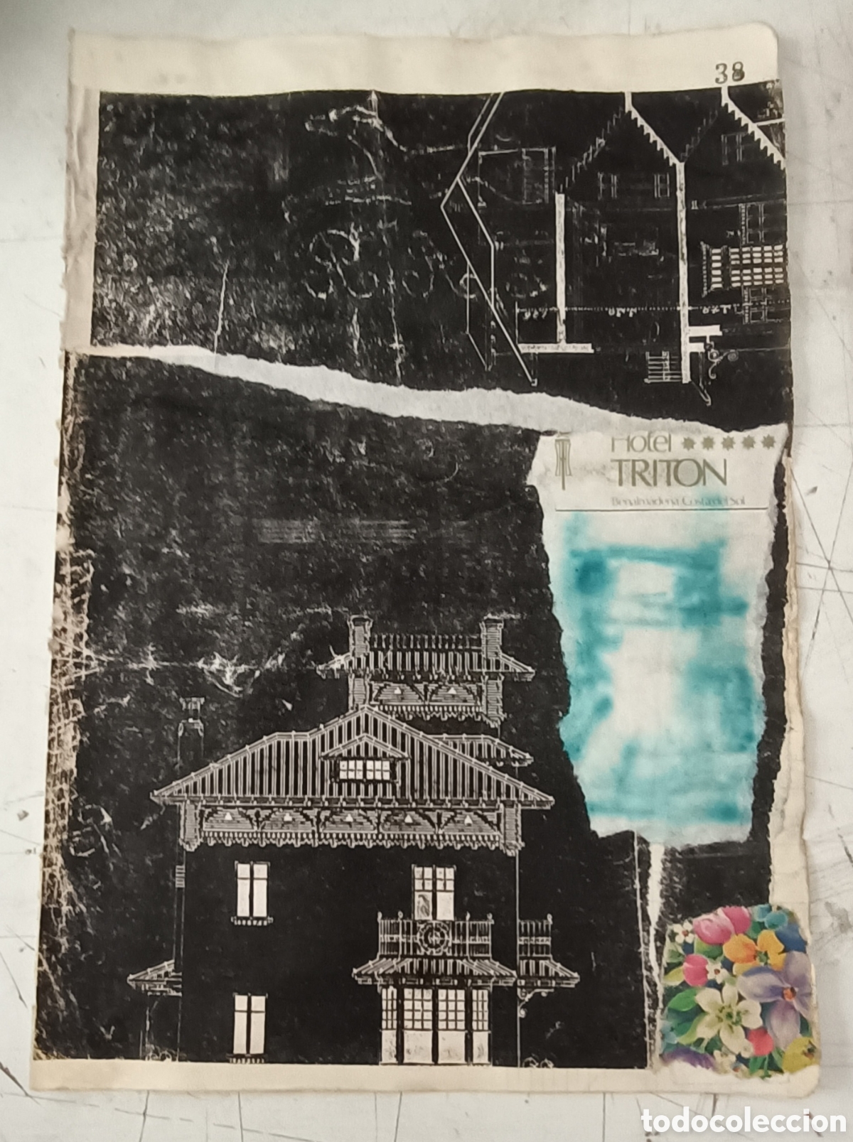 Otros objetos de arte: Collage sobre papel directo del autor