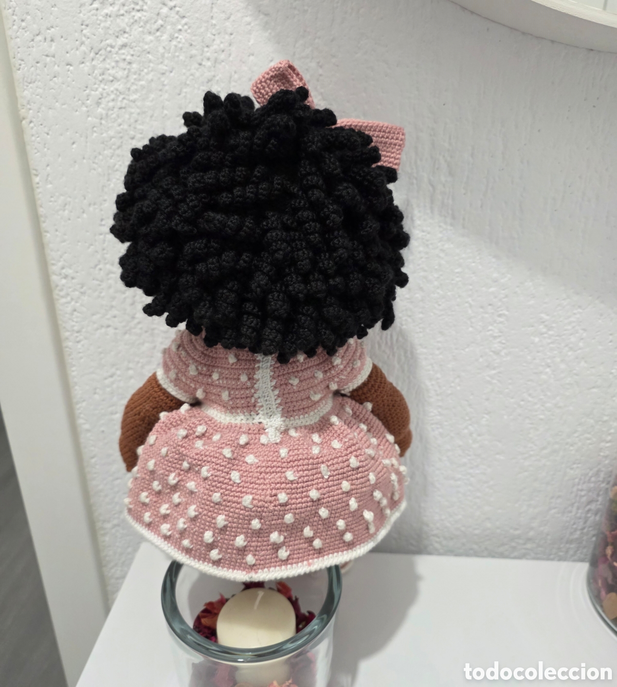 Otros objetos de arte: Mu&ntilde;eca tejida a mano - Foto 2