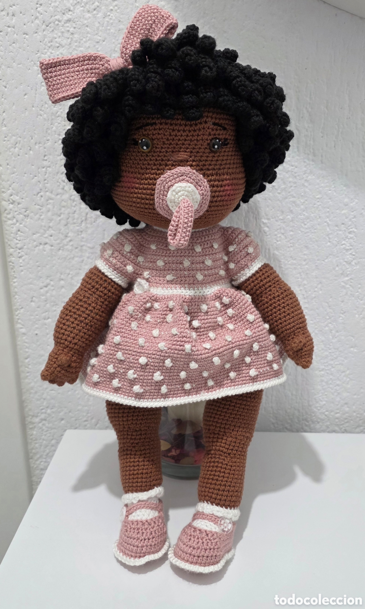 Otros objetos de arte: Mu&ntilde;eca tejida a mano - Foto 1