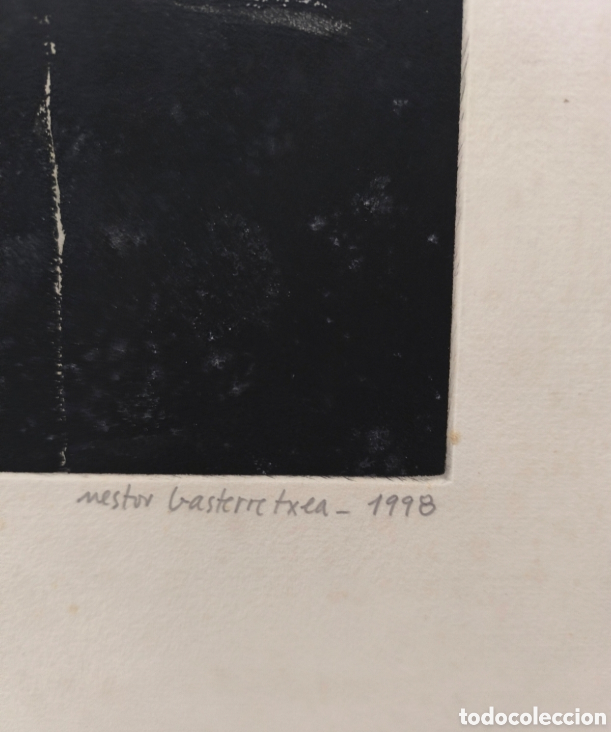 Otros objetos de arte: N&eacute;stor basterretxea pintor vasco - Foto 3