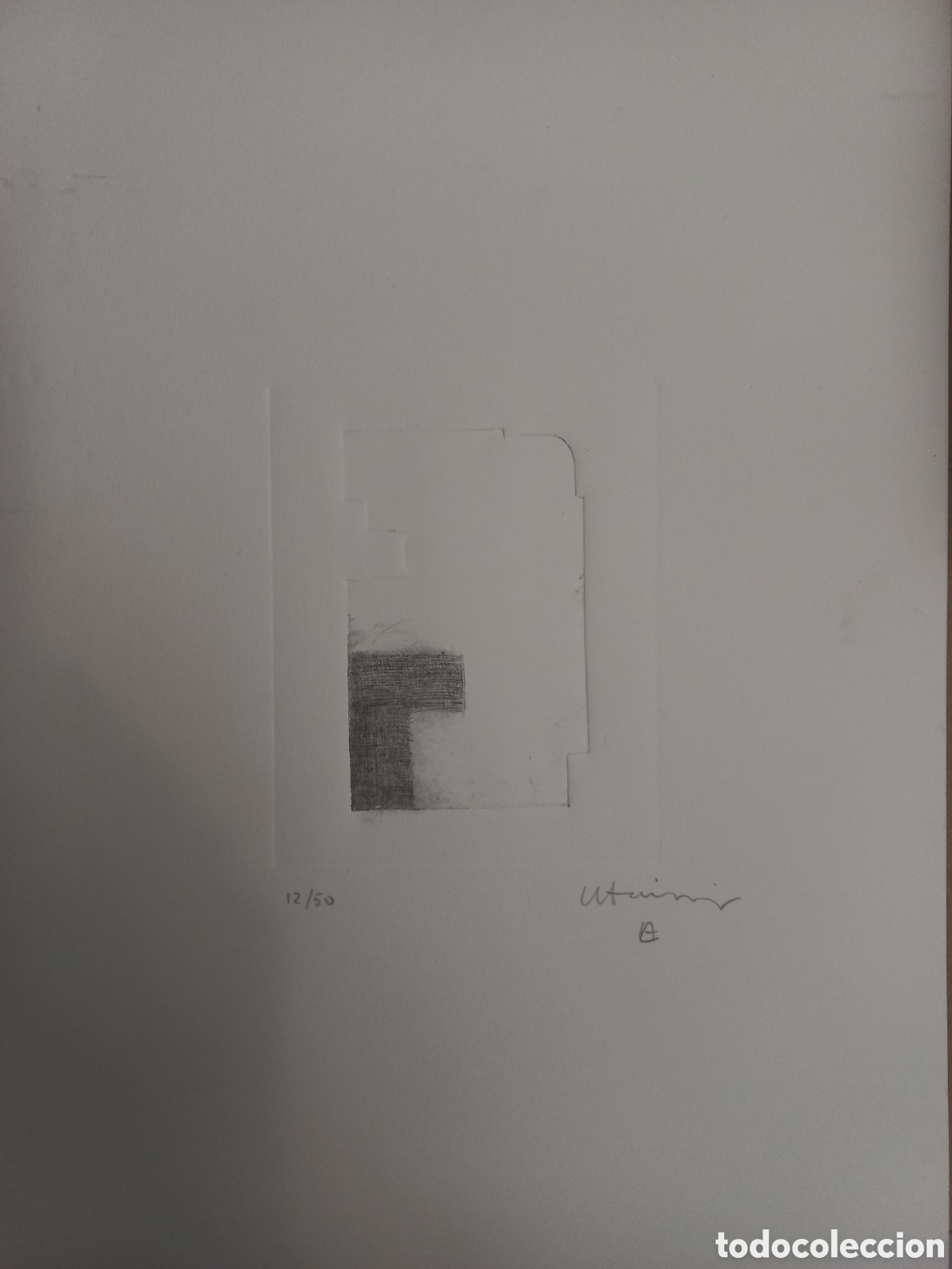 Otros objetos de arte: Grabado de Eduardo Chillida