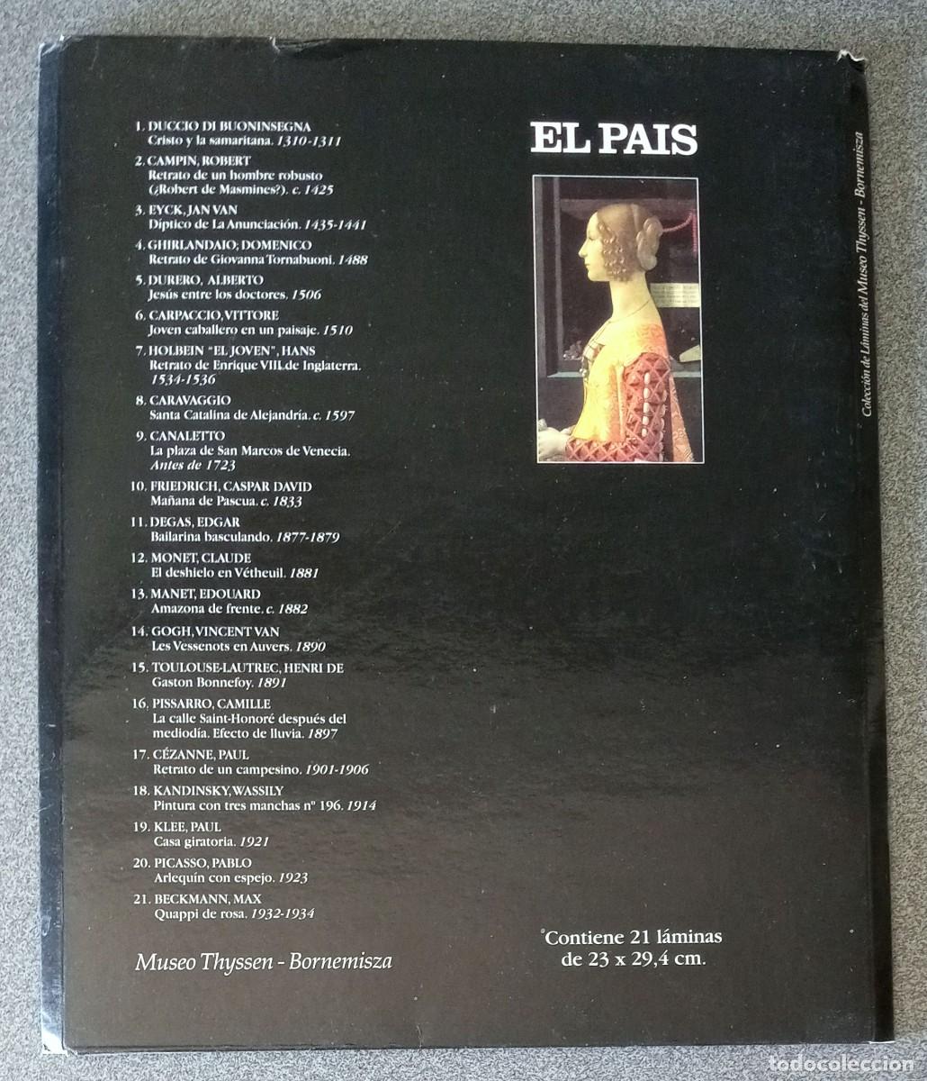 Otros objetos de arte: Colecci&oacute;n de l&aacute;minas del Museo Thyssen Bornemisza - Foto 6