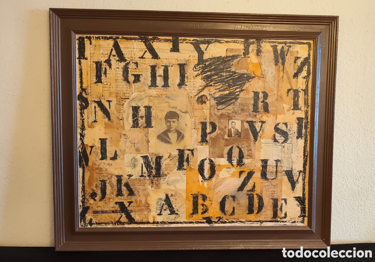 Otros objetos de arte: JOSEP GRIFOLL I CASAS (MANRESA, 1972), COLLAGE Y FOTOGRAFIA