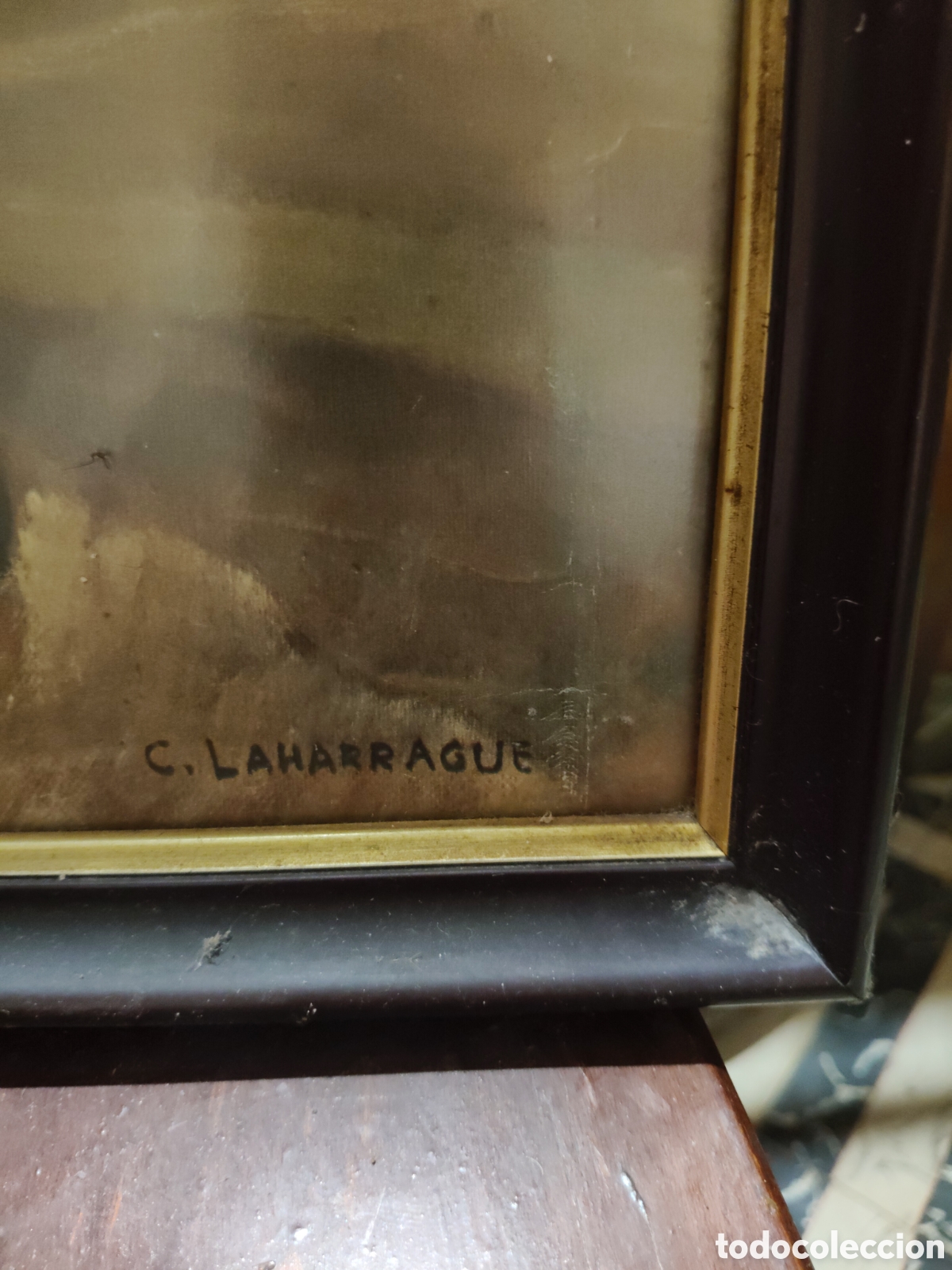 Otros objetos de arte: Cuadro de Carlos Lahagarre Rodriguez - Foto 2