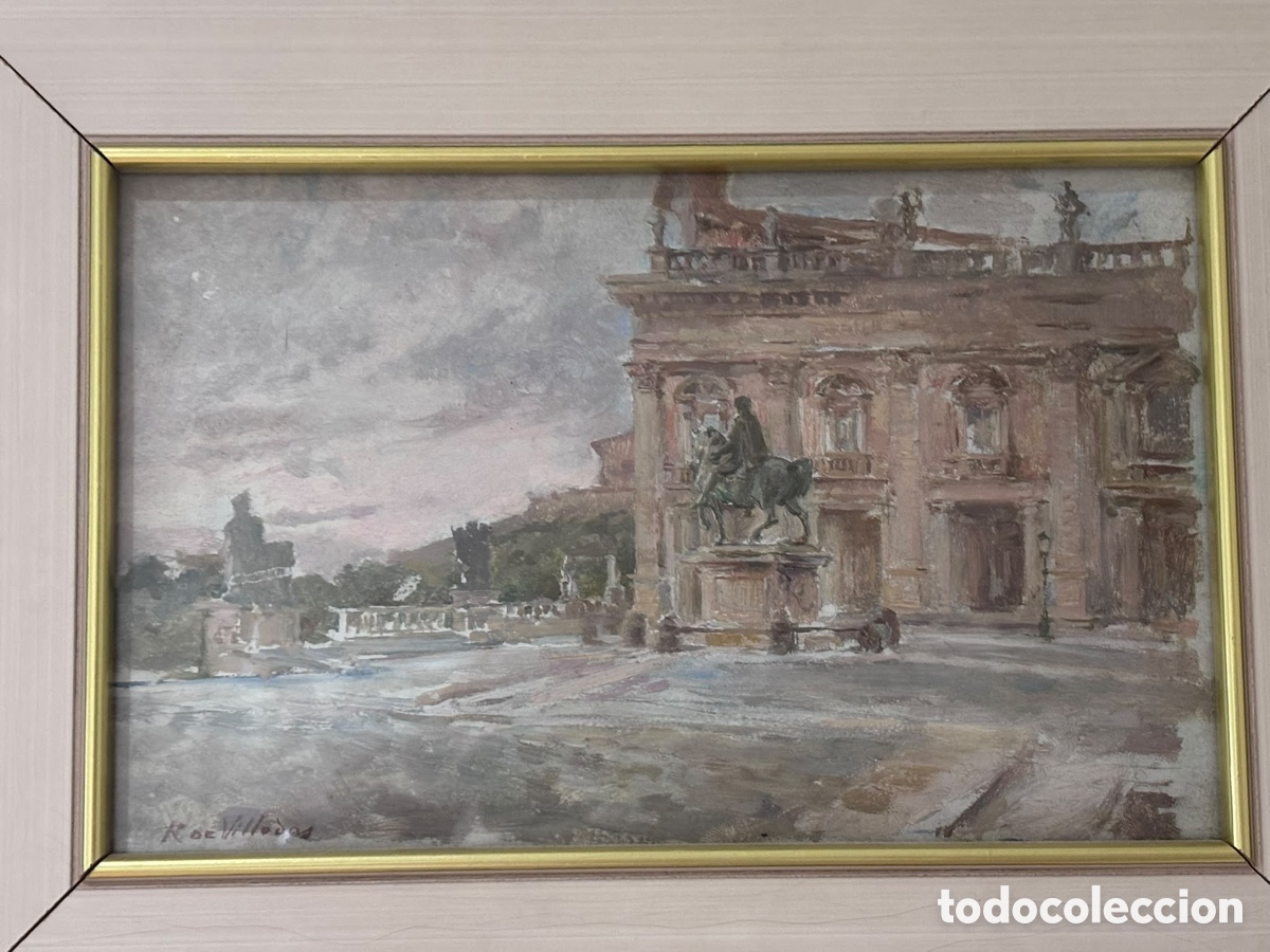 Otros objetos de arte: Cuadro Ricardo de Villodas y de la Torre - Foto 3