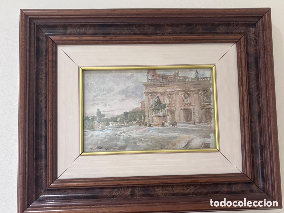 Otros objetos de arte: Cuadro Ricardo de Villodas y de la Torre - Foto 1