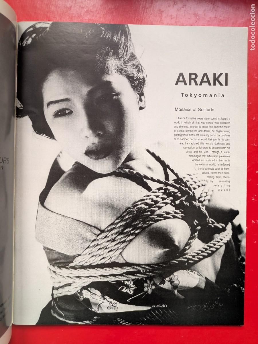 Otros objetos de arte: Revista NY Arts Magazine - Araki - Vol 6 N&ordm;2