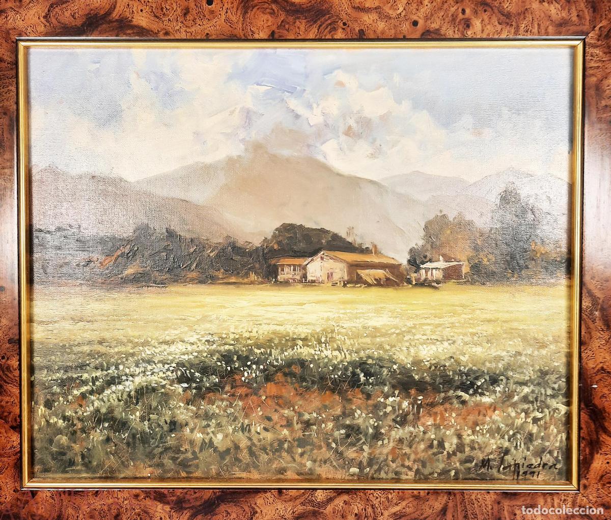 Andere Kunstgegenst&auml;nde: Miguel Lapiedra Blasco, Oleo sobre lienzo, Siglo XX - Lapiedra Blasco, Miguel