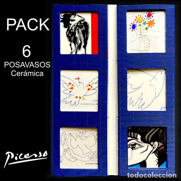 Otros objetos de arte: POSAVASOS CERAMICA &ndash; Picasso - Foto 1