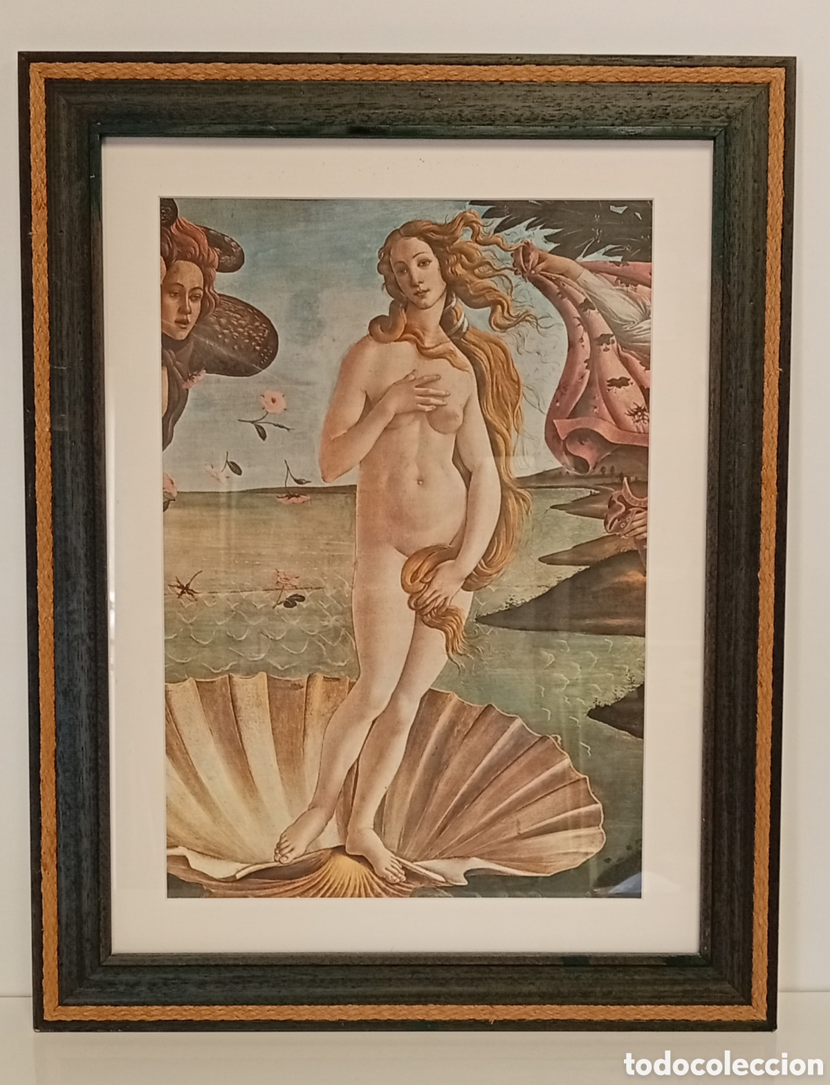 Otros objetos de arte: .CUADRO NACIMINETO DE VENUS PINTADO S. BOTTICELLI