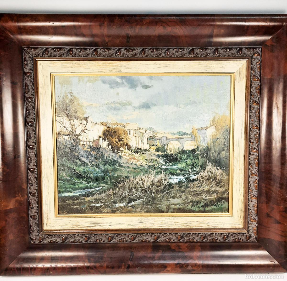 Andere Kunstgegenst&auml;nde: Miguel Lapiedra Blasco, Oleo sobre lienzo, Siglo XX - Lapiedra Blasco, Miguel