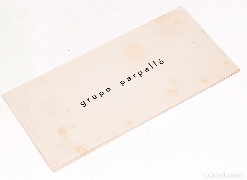 Otros objetos de arte: GRUPO PARPALL&Oacute; - 1957 -DPV