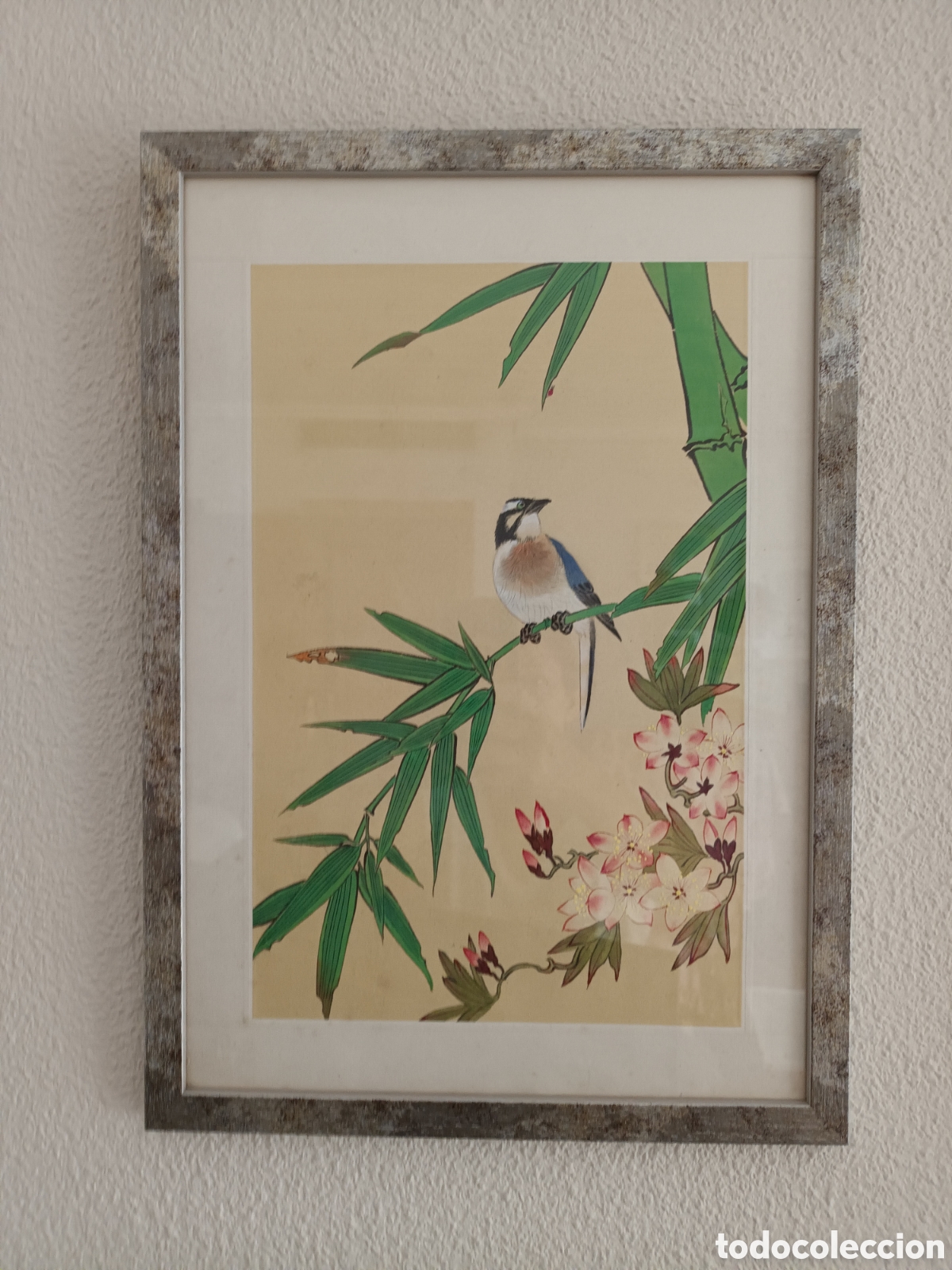 Otros objetos de arte: Dos l&aacute;minas con motivos chinescos - Foto 4
