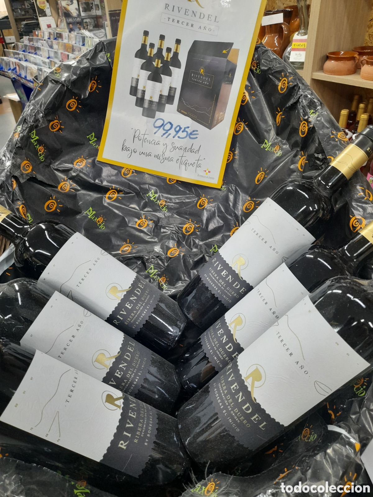 Otros objetos de arte: RIVENDEL. TERCER A&Ntilde;O. CRIANZA. Pack de 6 Botellas. - Foto 2