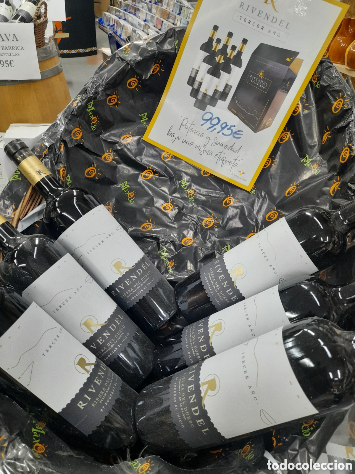 Otros objetos de arte: RIVENDEL. TERCER A&Ntilde;O. CRIANZA. Pack de 6 Botellas. - Foto 3