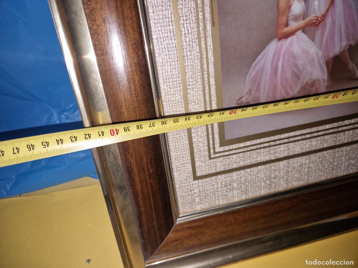 Otros objetos de arte: CUADRO DE BAILARINAS DE ESTILO CLASICO - Foto 2