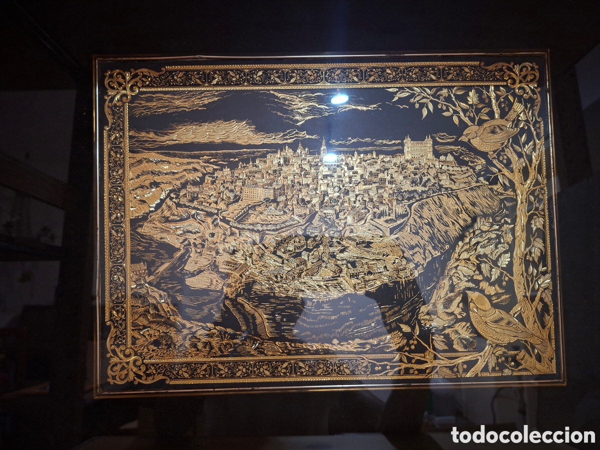 Otros objetos de arte: Cuadro de damasquinado