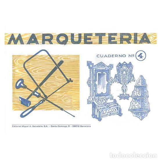 Andere Kunstgegenst&auml;nde: MARQUETERIA CUADERNO N&ordm; 4