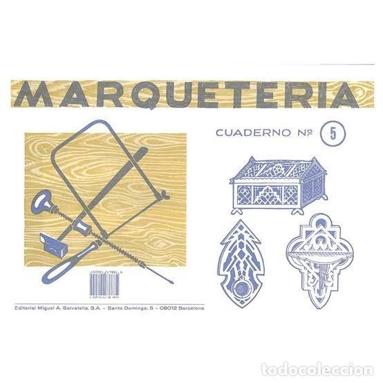 Andere Kunstgegenst&auml;nde: MARQUETERIA CUADERNO N&ordm; 5