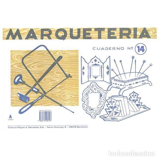 Andere Kunstgegenst&auml;nde: MARQUETERIA CUADERNO N&ordm; 14
