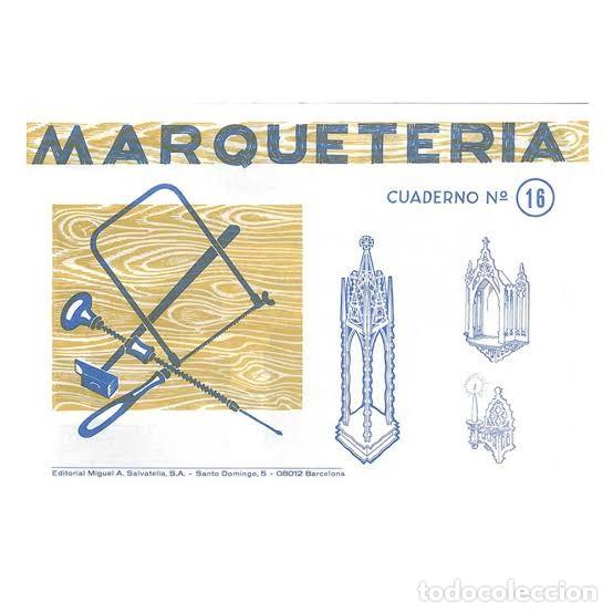 Otros objetos de arte: MARQUETERIA CUADERNO N&ordm; 16