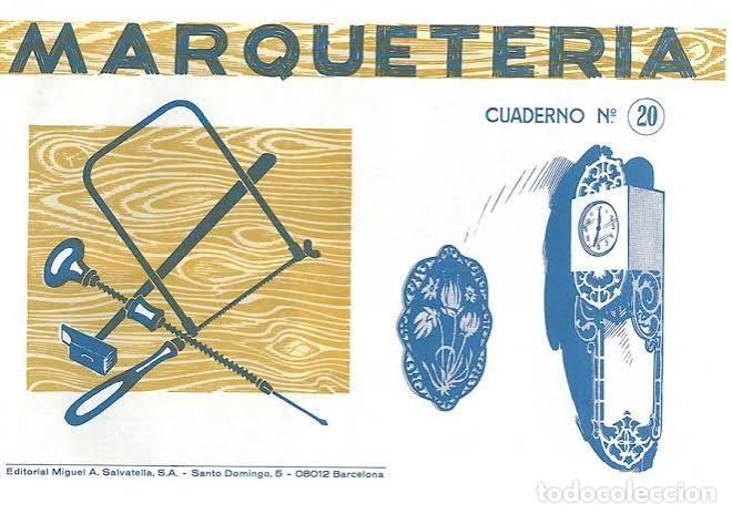 Otros objetos de arte: MARQUETERIA CUADERNO N&ordm; 20