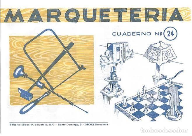 Otros objetos de arte: MARQUETERIA CUADERNO N&ordm; 24