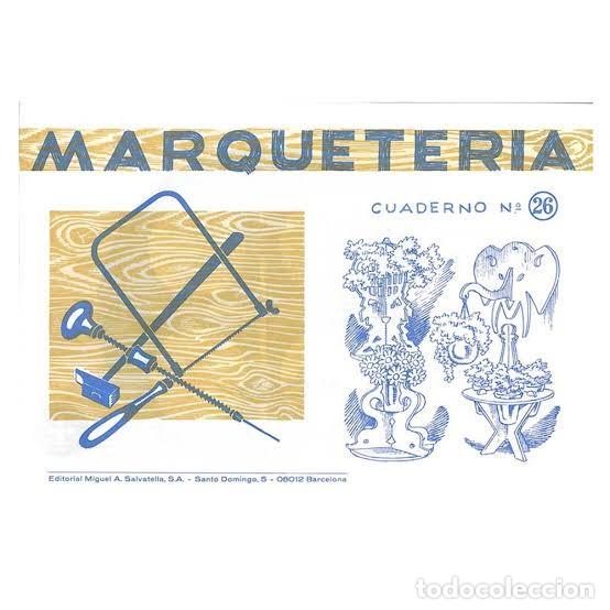 Otros objetos de arte: MARQUETERIA CUADERNO N&ordm; 26