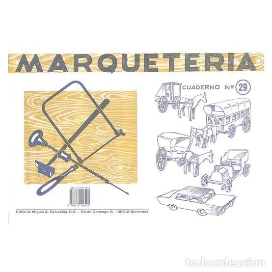 Otros objetos de arte: MARQUETERIA CUADERNO N&ordm; 29