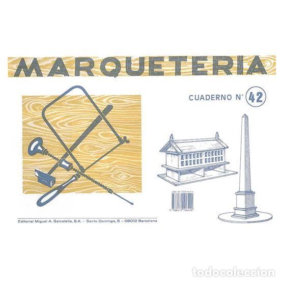 Otros objetos de arte: MARQUETERIA CUADERNO N&ordm; 42