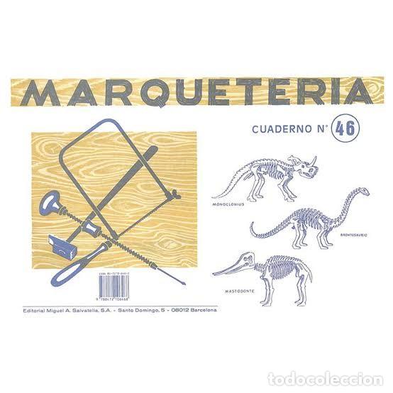 Otros objetos de arte: MARQUETERIA CUADERNO N&ordm; 46