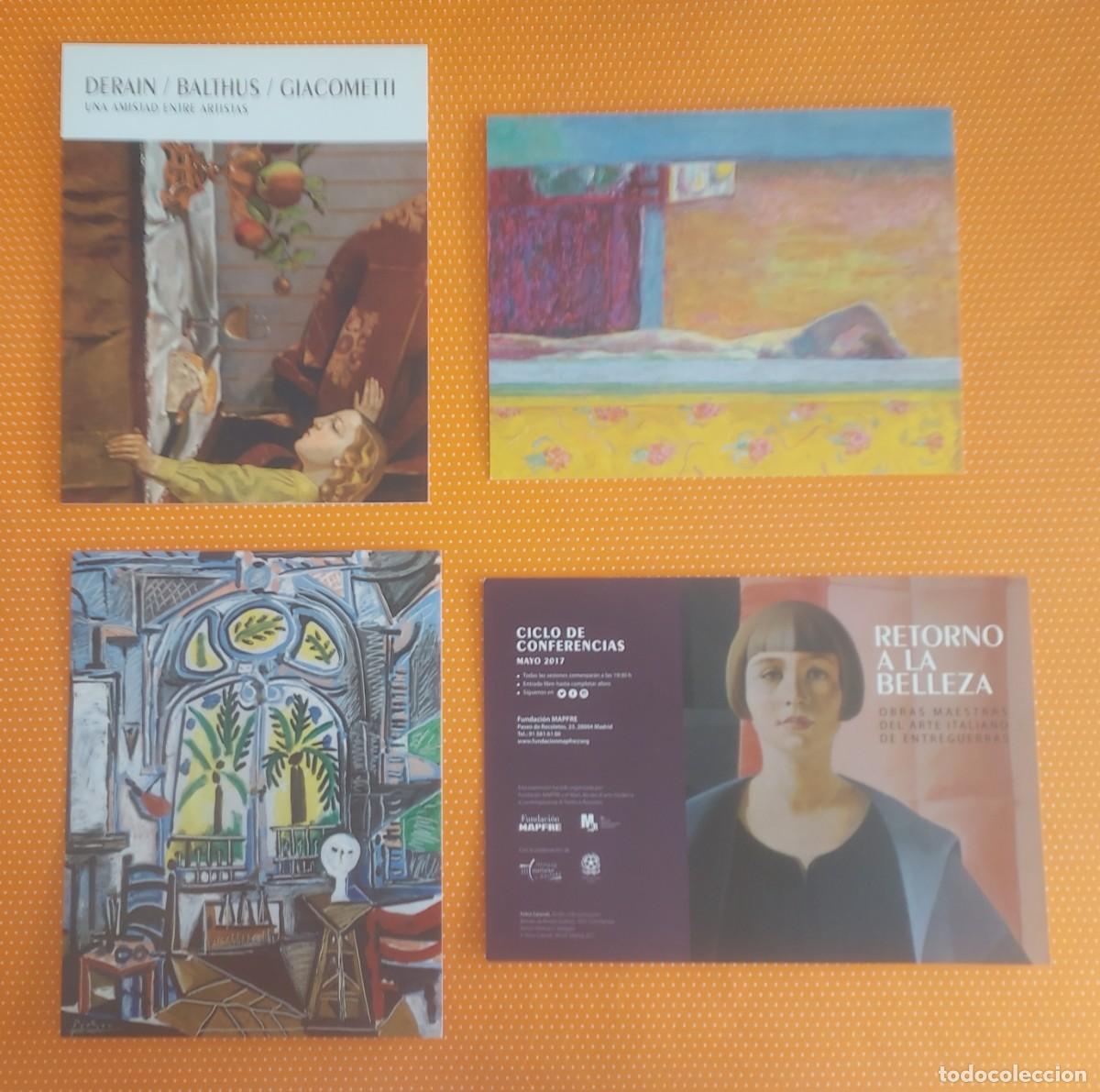 Otros objetos de arte: LOTE LOTAZO 40 D&Iacute;PTICOS FOLLETOS DE ARTE FUNDACI&Oacute;N MAPFRE