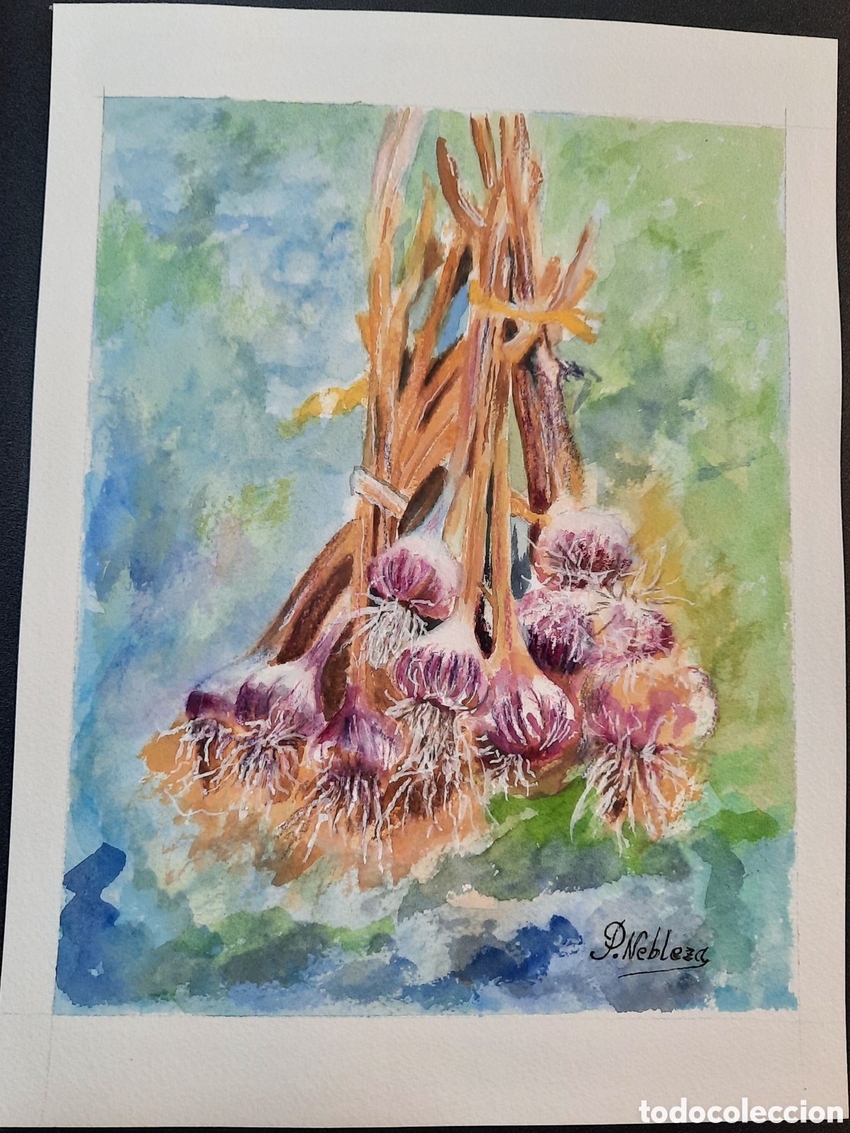 Otros objetos de arte: Cuadro t&eacute;cnica pastel - Foto 1