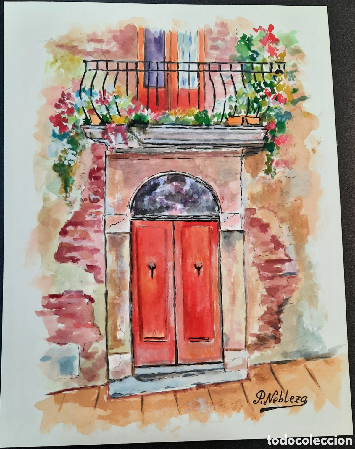 Otros objetos de arte: Cuadro t&eacute;cnica pastel - Foto 1