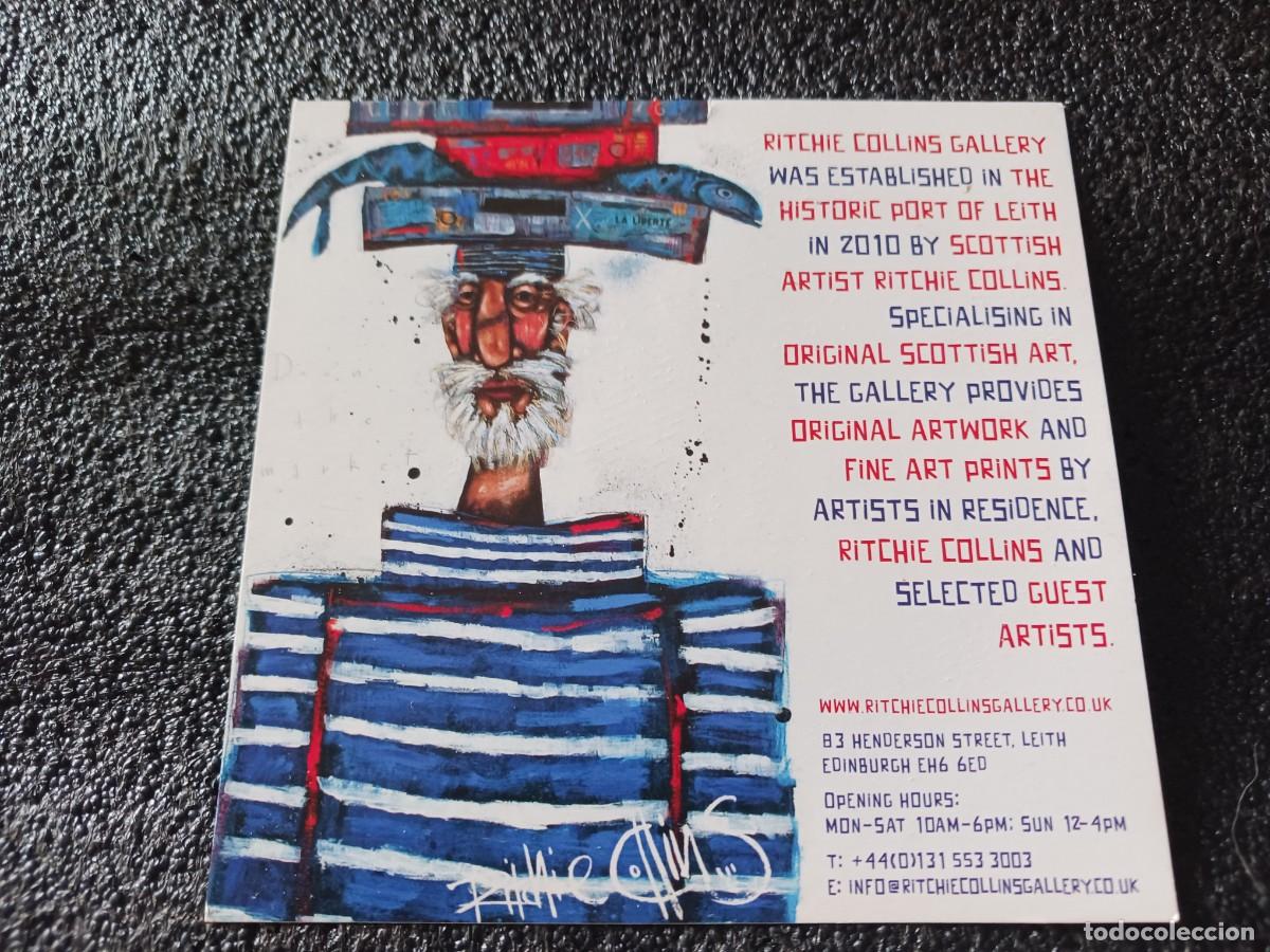 Other art objects: invitacion a exposicion de la galeria, ritchie collins gallery, edinburgh