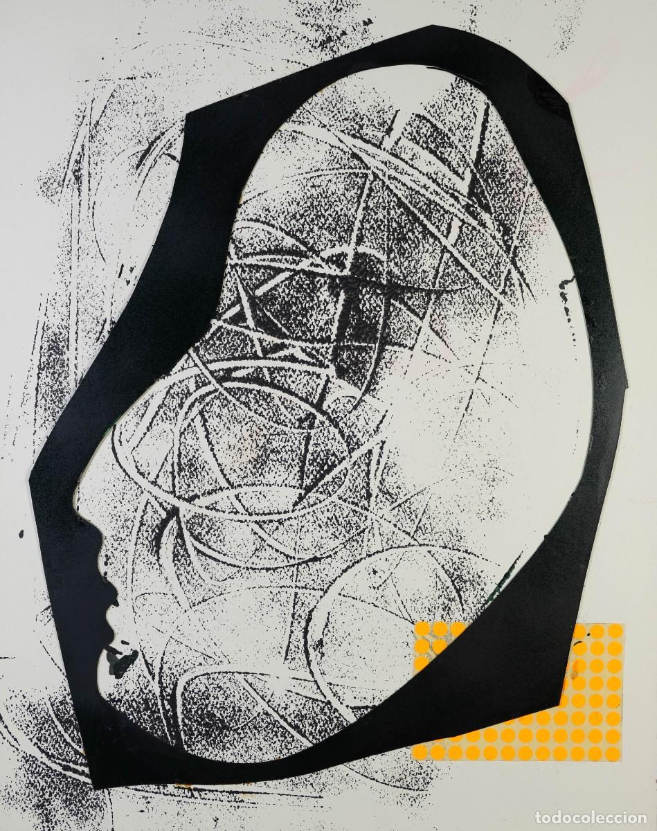 Arte: T&eacute;cnica mixta sobre papel Composici&oacute;n siglo XX